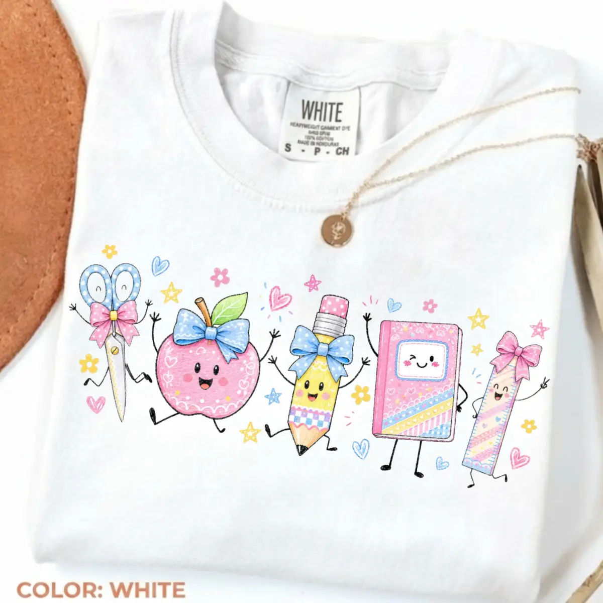 Pink School Doodle Shirt, Teacher Life Graphic Tee, Be Kind Teacher Apparel, Girl Back to School Top, Elementary Teacher Outfit