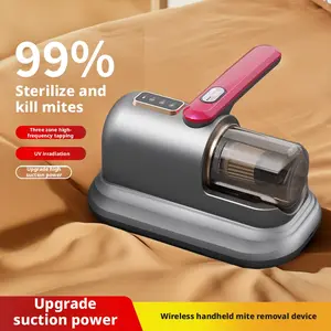 New Dust Mite Killer Handheld Vacuum Cleaner, Wireless Powerful Suction Bed Vacuum, Rechargeable All-In-One Automatic Cleaner