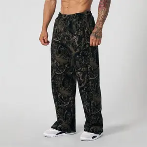 New Mens Young -Tree Camo Baggy Sweats Joggers Comfort Sweatpants S-4XL