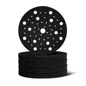 6 Inch 5- Orbital Sander Interface Pads, 53 Holes Hook and Loop Interface Buffer Pads, Soft  Sanding Pads for Orbital Sander
