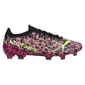PUMA Mens Ultra 1.3 Firm GroundArtificial Ground Soccer Cleats  - Black, Pink