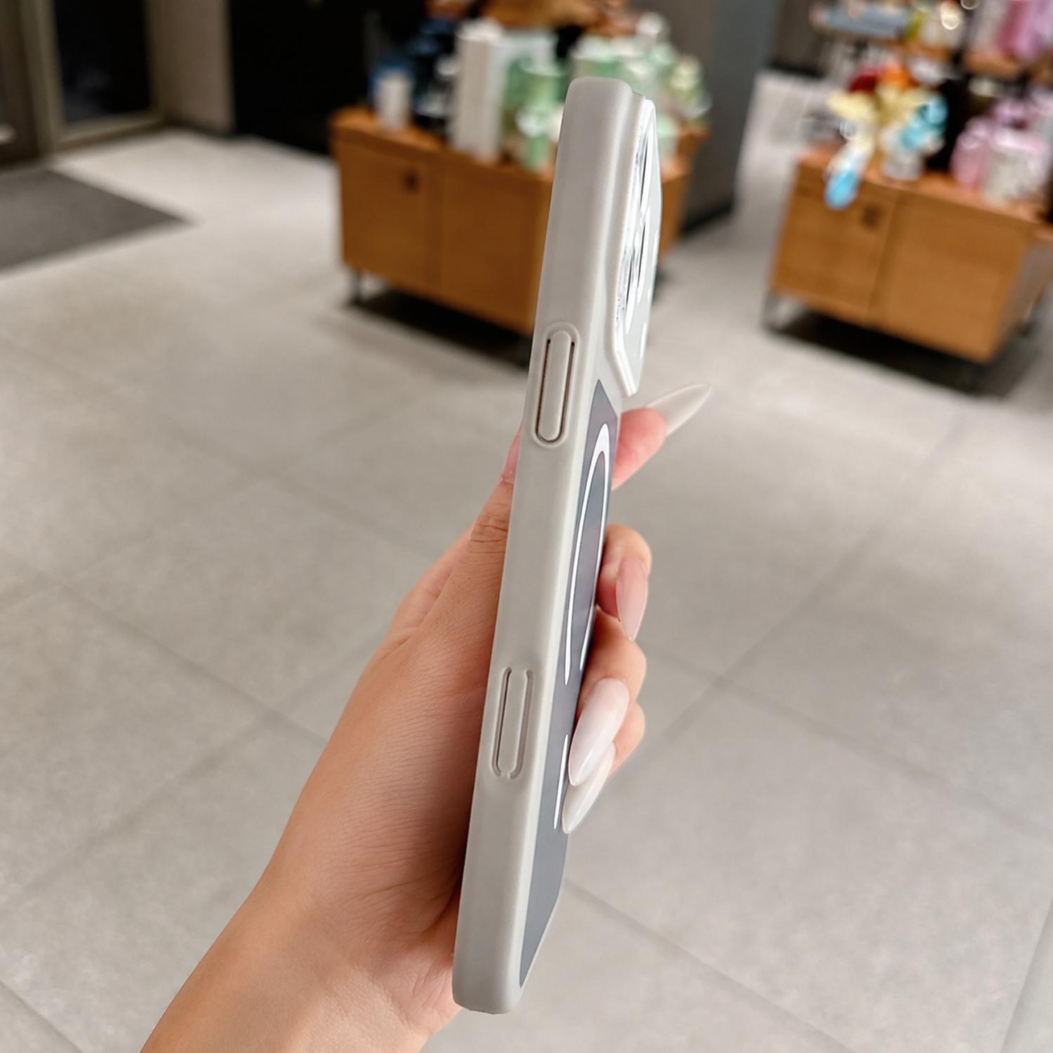 Dopamine Color Block Slim Phone Case for iPhone 17 16 15 14 13 Pro Max, Matte Hard PC Cover, Magnetic Wireless Charging Compatible with MagSafe(Not Strong), Lightweight Ultra Slim Fashion Case,back to school,back to school haul