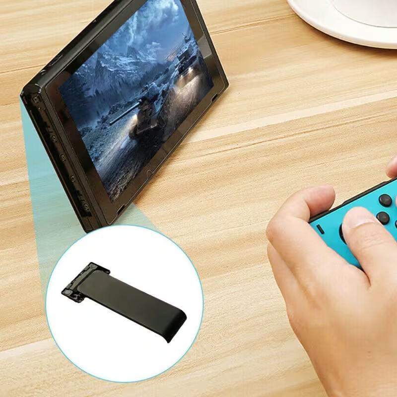 Switch Console Replacement Bracket, Kickstand Stand Holder for Ns Repair, Durable & Secure Design, Easy Installation Accessory