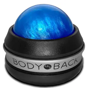 Manual Massage Roller Ball, Roller Massager, Self Massager,Lacrosse Ball Massager, Back Massage Tool,(Blue) Body Care, Comfort