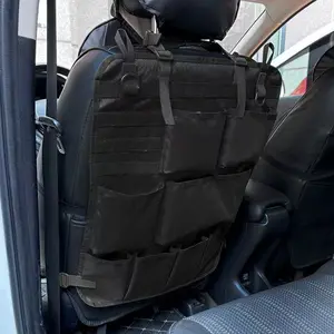 Multifunctional Modular Car Seat Back Organizer, 8 Pockets Large Capacity Hanging Storage Bag, Universal Automotive Interior Tool Sundries Storage Pouch, Durable Vehicle Seat Back Accessory for Most Cars SUV Truck