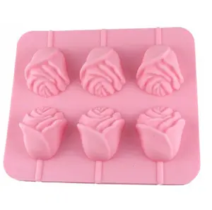 Chocolate Rose Pop Silicone Mold