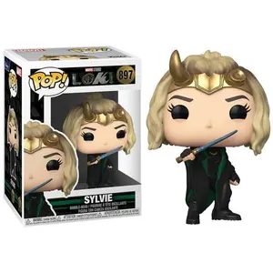 Funko Pop! Sylvie Loki 897 Vinyl Figure in PopShield Protector