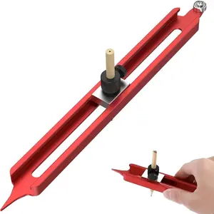 Contour Scribe Tool,Scribe Tool,Contour Gauge Tool With Lock,Scribing Tool With Adjustable Pencil Holder,Contour Tool For Carpenter, Tiling, Construction To Draw Contour Lines Of Objects
