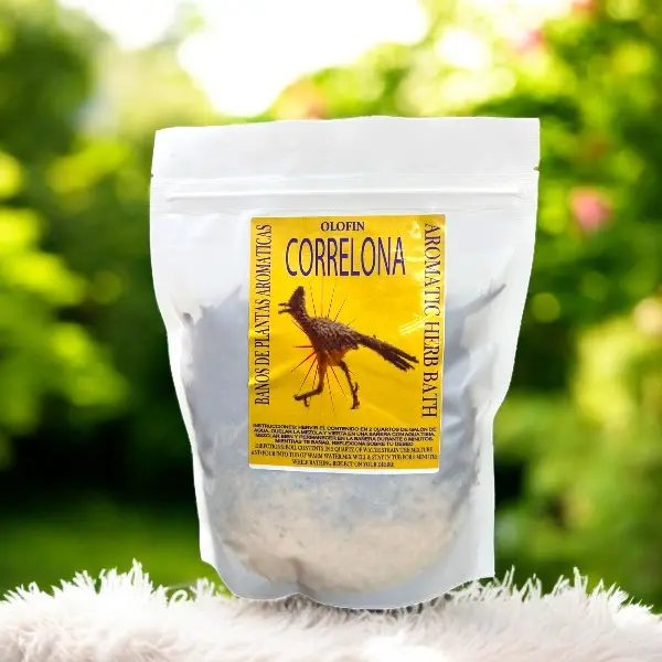 Olofin Correlona Aromatic Herb Bath 350g Plant-Based Bath Salt for Relaxation and Wellness Ideal for Multiple Uses