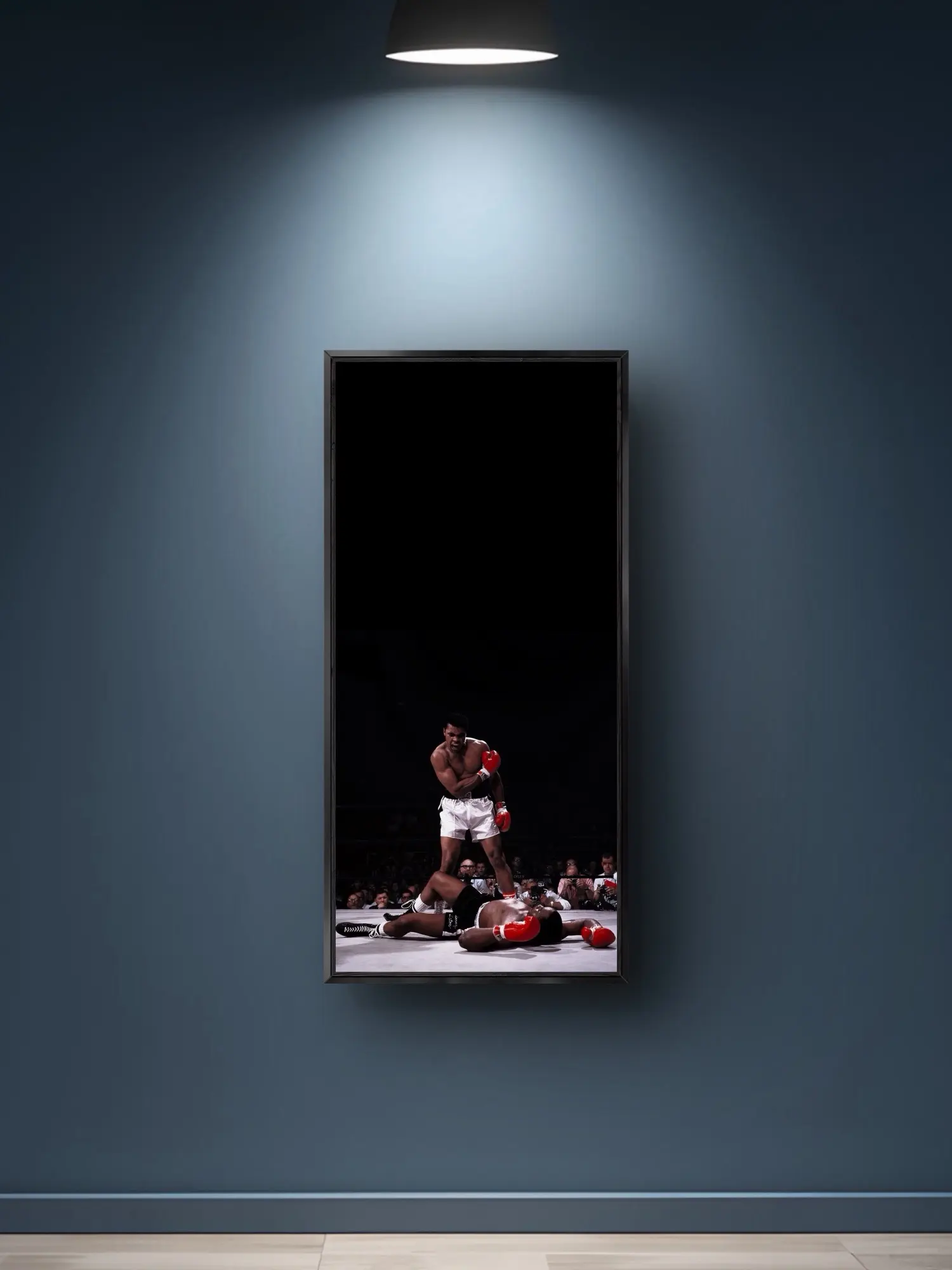 Mike Tyson Boxing Poster,  Drippy Wall Art, Home Gym Decor Legendary Boxing Knockout Poster | Matte Vertical Poster