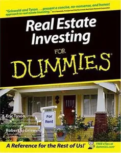 USED-Real Estate Investing For Dummies by Eric Tyson (Paperback)