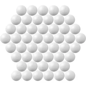 40MM Ping Pong Balls, 50 or 80 Pack Assorted Colored Plastic Balls for Beer Pong, Arts and Craft
