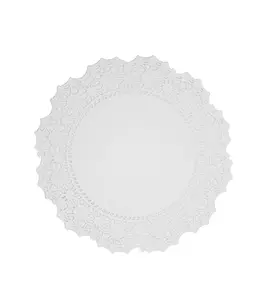 10 In. Round White Paper Doilies | 9 Count