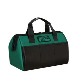 AIRAJ 13 Inch Tool Bag Electrician Multifunctional Strong Durable Oxford Thickened Woodworking Storage Portable Handheld Bag