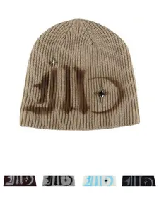 Men's Graffiti Street Style Knit Baseball Cap, Graphic Hat, Casual Fashion Warm Hat for Fall & Winter, Perfect for Sports and Parties