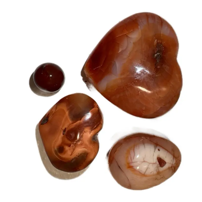 Carnelian Palm Stone Carving - Ultra High-Quality All Natural Boosts Confidence Creativity & Passion Sacral Chakra Activator 1-of-1 Handpicked & Charged vibe crystals