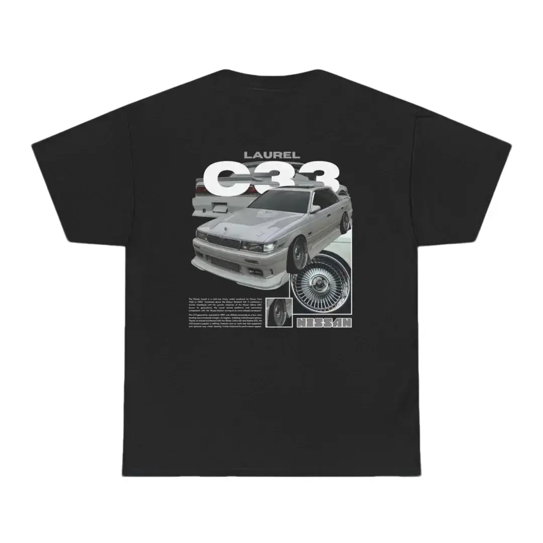 1968-2002 Laurel C33 Graphic Shirt, JDM Tuner Car Fans, Streetwear Unisex  T-Shirt Sweatshirt Hoodie 2 Sided, Gift for Car Lovers Tee