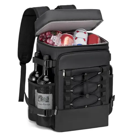 Cooler Backpack, 40 Cans Insulated Picnic Backpack Backpack Cooler with 2 Leak Proof Compartments for Men Women, Cooler Bag for Beach, Travel, Camping, Lunch, Hiking, BBQ