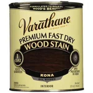 Varathane 262010 1 Quart Kona Fast Dry Wood Stain