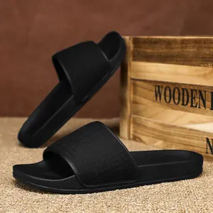 Men's fashionable black classic slip-on shoes, comfortable casual indoor and outdoor sandals. Summer style. Denim fabric upper, high-quality leather lining for good breathability and non-stuffy feet. Perfect summer footwear, walking shoes.