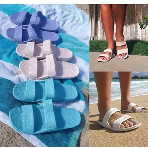 J-Slips Hawaiian Womens Sandals in Pastel Colors