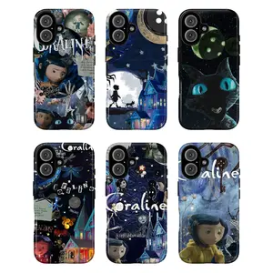 Cora Line Phone Case, Retro Movie Tape Phone Case