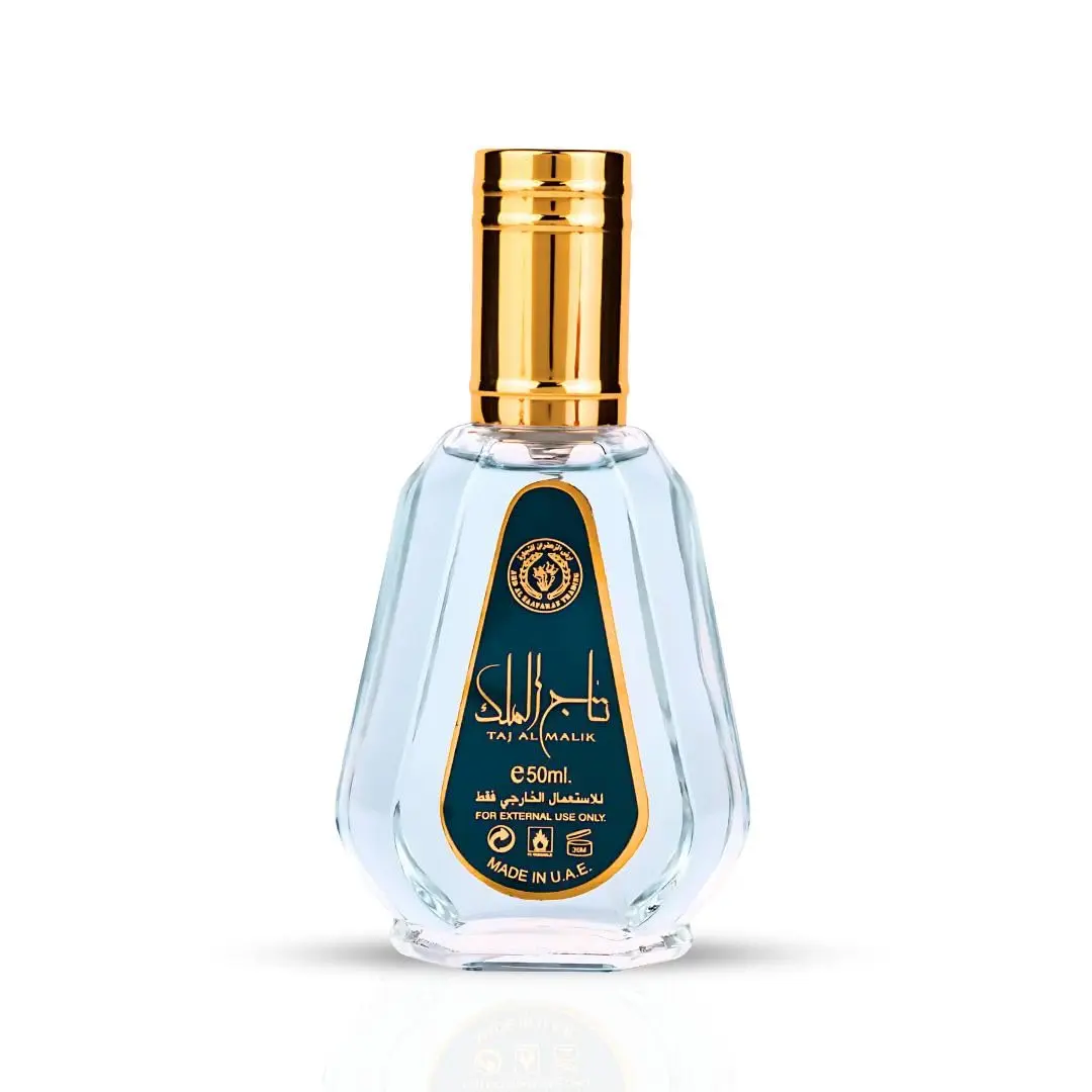 Ard al Zaafaran Taj Al Malik Eau De Parfum Spray 50ml (1.7 oz) | Bold & Refreshing Blend of Citrus, Spice & Warm Woods