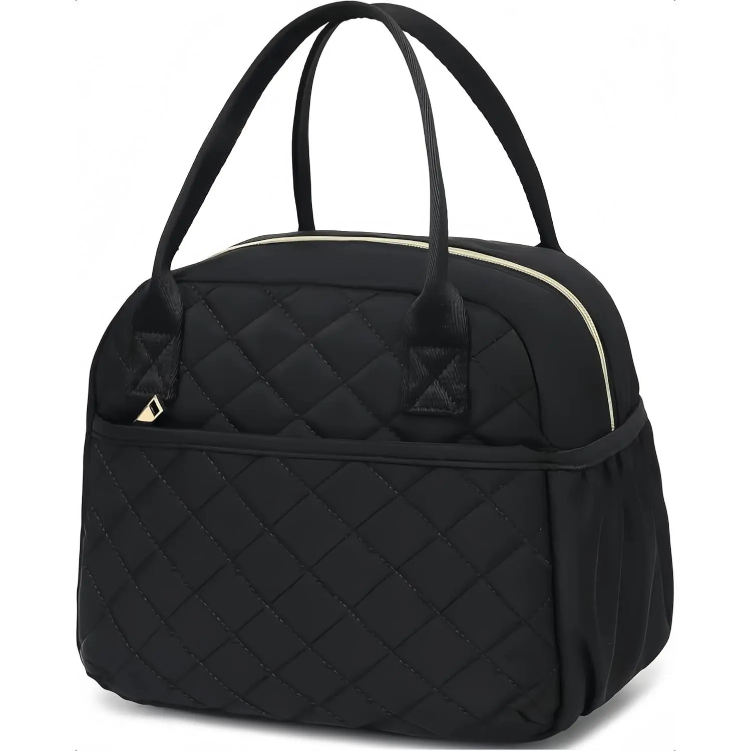 Lunch Box for Women Insulated Lunch Bag Lunchbox Cooler Thermal Leakproof Quilted Reusable Lunch Tote Bag for Work School Travel Picnic