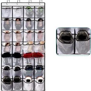 Multi-purpose shoe storage hanging bag behind the door, wall-mounted miscellaneous hanging storage bag