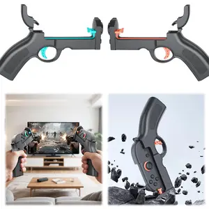 Shooting Game Gun Gun Shape Handgrip Small Handle Shooting Game Gun Stock Grip for Switch 2 for Joy-Con Controller