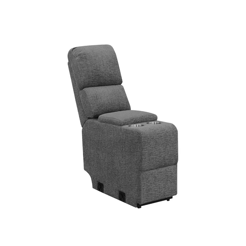 Modern Contemporary Upholstered Rectangular Solid Console, Indoor Furniture for Living Room & Bedroom Use