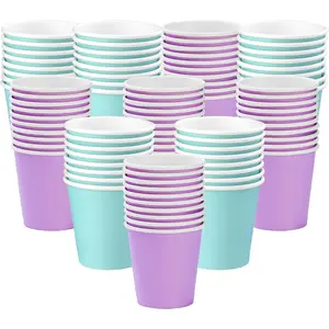 3 oz Paper Cups, 100 Pack 3 oz Bathroom Cups, Mouthwash Cups, Bath Rinse Paper Cups for , Office, Wedding, Travel (Blue and )