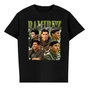 Ramirez Danny Graphic Tee - Captain USA Brave New World Shirts - Retro Movie Shirt, Full Colors, Full Sizes, Unisex Cotton Menswear