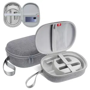 Hard Carrying Case for Apple Vision Pro, Shockproof Travel Bag Compatible with Vision Pro Accessories, Handheld Travel Case Portable Storage Bag Protection Cover