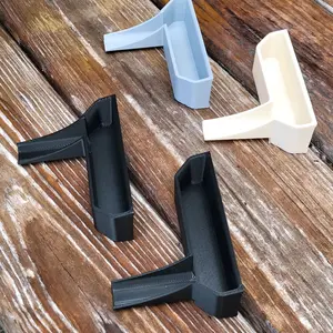 RV Drip Diverter UV Resistant Gutter Drain Redirect for AC & Rain Runoff in Black Beige & Gray Options Easy Install No Tools Needed, 2-Pack