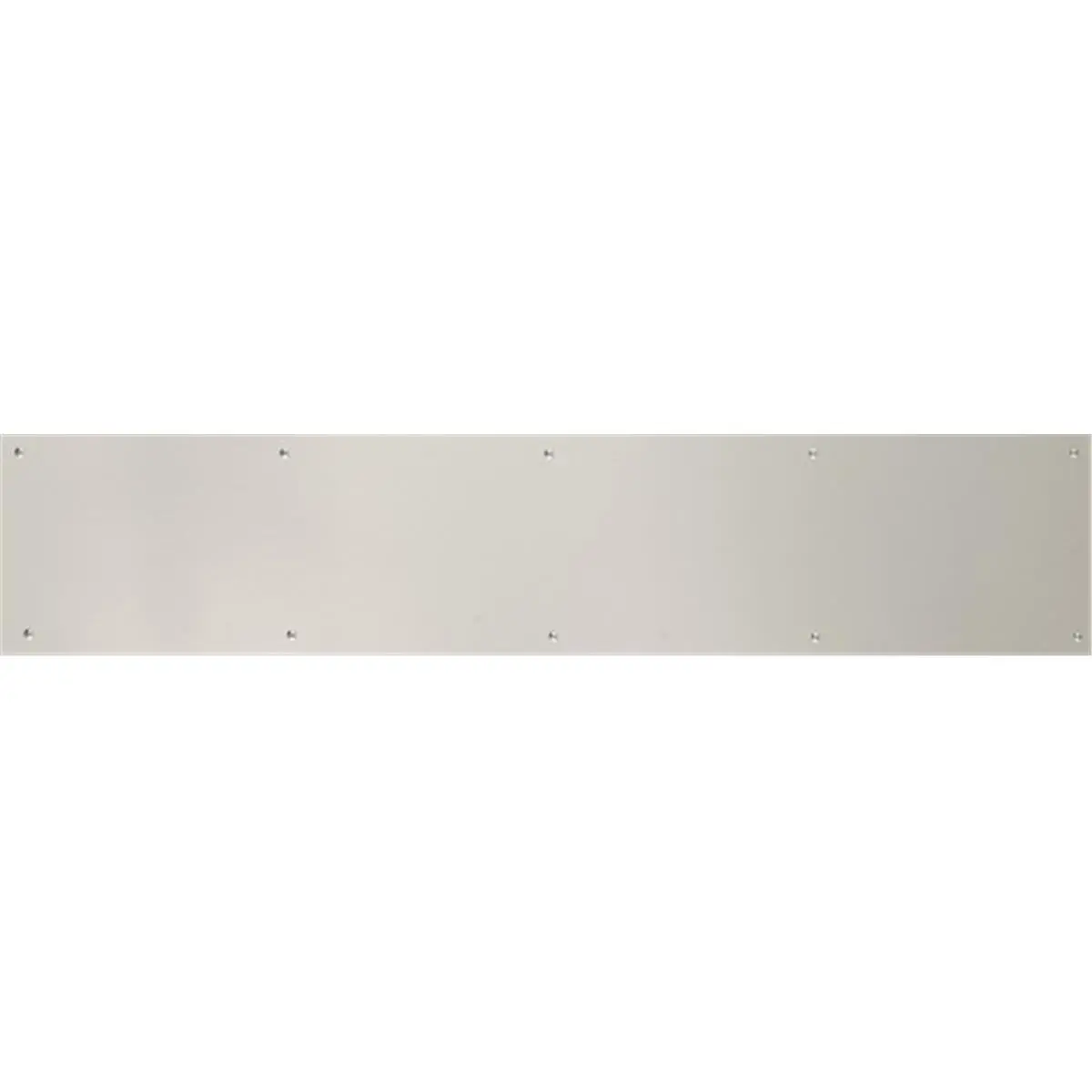 212 MAIN 8 in. x 34 in. Satin Nickel Magnetic Mount Stainless Steel Kick Plate with Kick Protection and Magnet Sheet