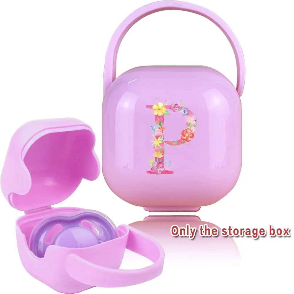 Plastic Nipple Storage Box, Drop Resistant Soother Organizer, Teether Stick Dust-Proof Casket, Sterilizable Soother Storage Case