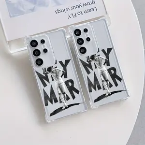 Football Gentleman N-Neymars Phone Case for Samsung Galaxy S25 S24 S23 S22 S21 S20, Anti Fall Transparent Soft Back Cover