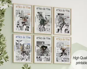 Set of 3 Haikyuu Anime Posters Japanese Manga Wall Art Aesthetic Room Decor Minimalist Wall Collage Gift for Anime Lovers