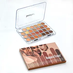 28-Color Face Concealer Palette - Long-Lasting, Waterproof, Full-Coverage Matte Cream for Contour Makeup skin tint maquillaje