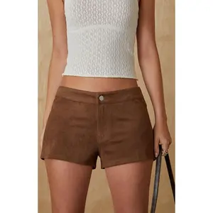 Your Favorite Women's Faux Suede Micro Shorts