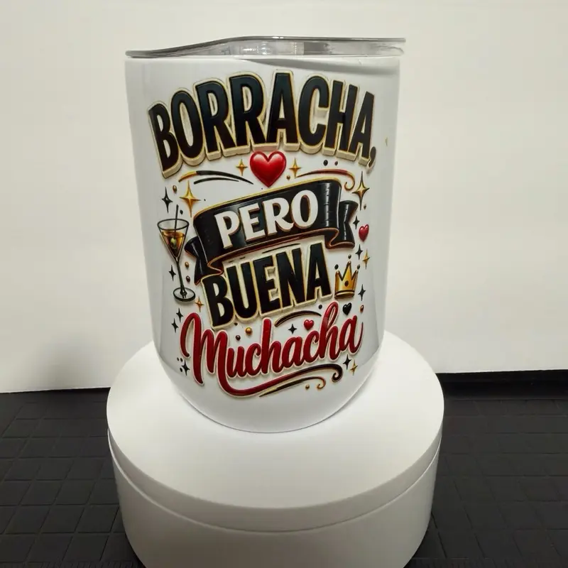 Custom 12oz Drinkware Water Bottle, Personalized Thermos for Hot and Cold Beverages