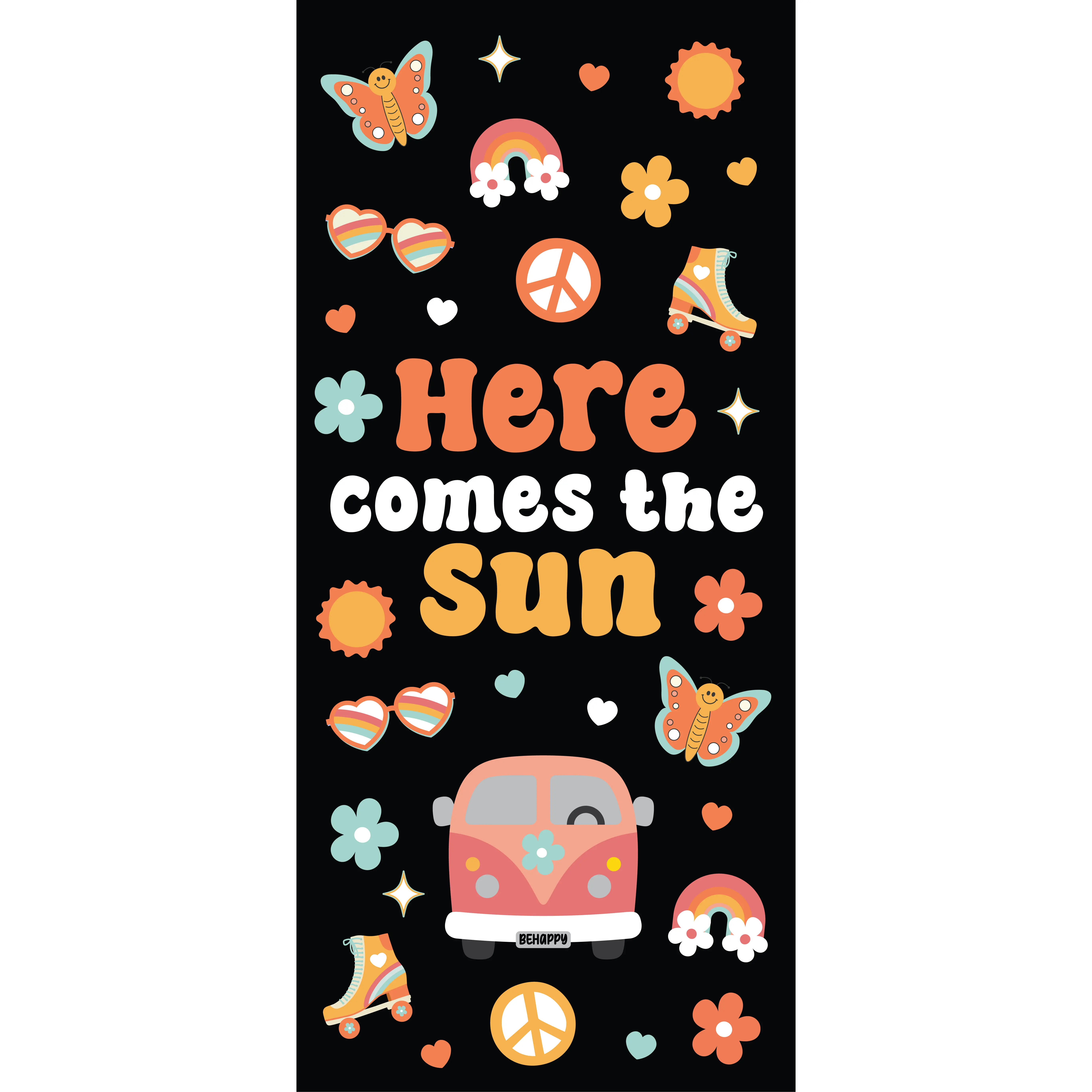 Here Comes The Sun - Door Decor Kit or Bulletin Door