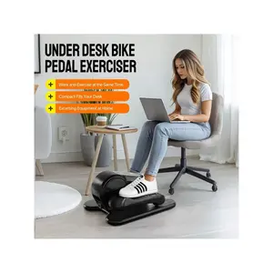 Under Desk Elliptical Machine -Electric Seated PedalExerciser for Home,12 Speeds, Remote Control, Perfectfor Seniors & Office Workouts