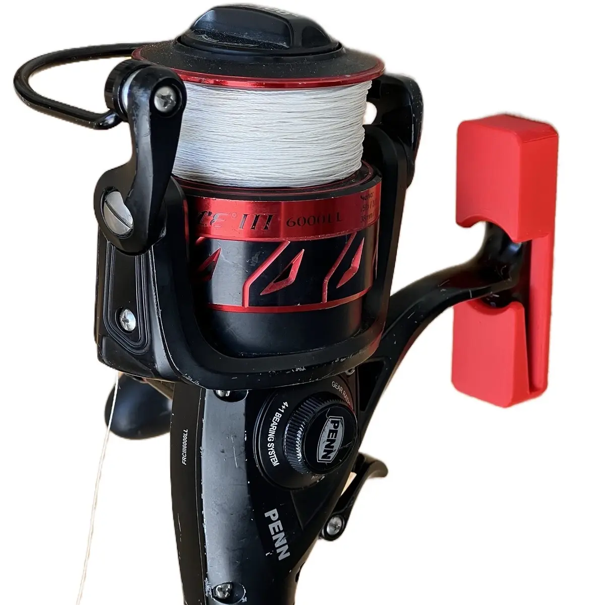 Fishing Reel Wall Mount SET OF 4 PIECES (4K - 10K Series) Spinning Reel Organizer Racks Easy  Installation Lightweight