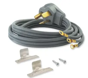 Everbilt 6 Ft. 3-Prong 30 Amp 3 Wire Dryer Cord Model #61251HD New