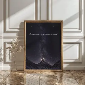 To The Stars Who Listen, ACOTAR Prints, Night Court Prints, Velaris, Gifts for ACOTAR Fans, Book Lover Gift, Acotar Wall Art, Rhysand Poster (Unframed)