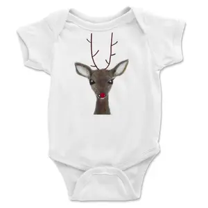 Rein Deer Onesie for Your Little Reindeer’s First Christmas
