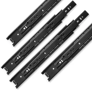 3 Pairs Drawer Slides 12 Inch, Duty Full Extension Ball Bearing, Side Drawer Rails, 12" Drawer Side Slides for Dresser, Cabinet, - 100LB Capacity