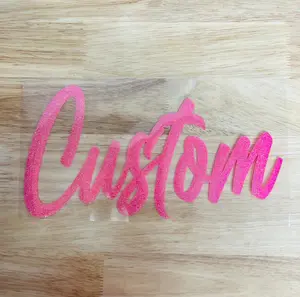 Custom Mascot Glitter Puff Transfer **PRE-ORDER**